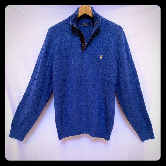 ralph lauren quarter zip pullover